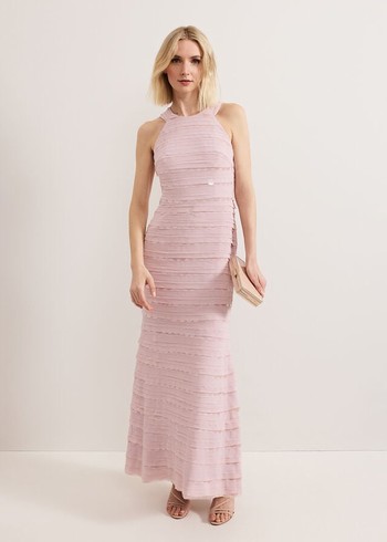 Phase Eight Amitis Sequin Dress Rose Canada | RKBFGU-561